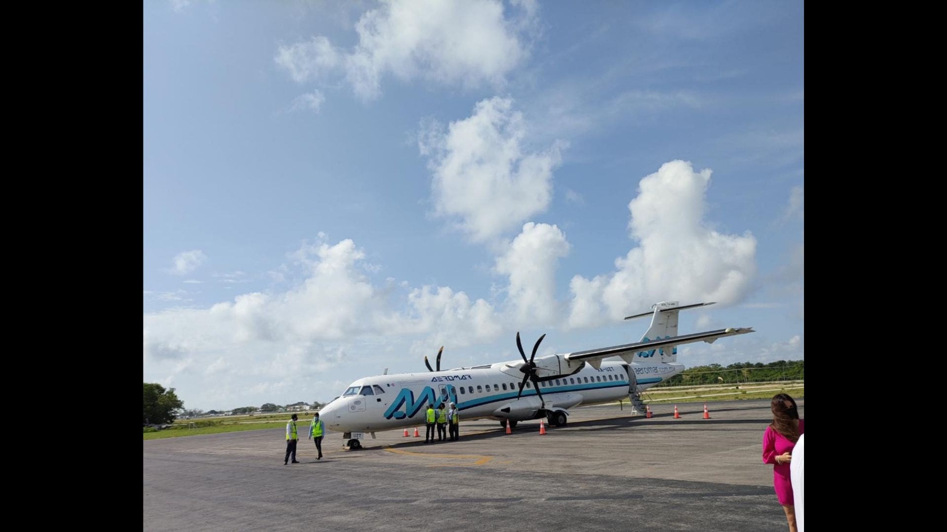 Reactiva Aeromar ruta aérea Cancún-Chetumal