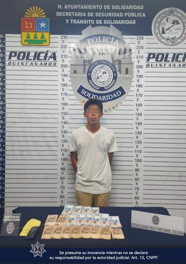 Detienen a extorsionador que operaba en la Quinta Avenida