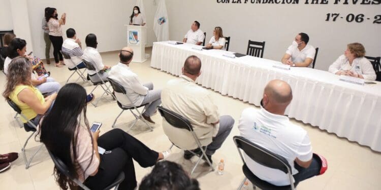 FIRMA GOBIERNO DE PUERTO MORELOS CONVENIO DE COLABORACIÓN CON LA FUNDACIÓN THE FIVES