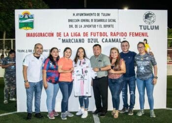 Tras dos años, reactivan Liga de Fútbol Rápido Femenil en Tulum￼