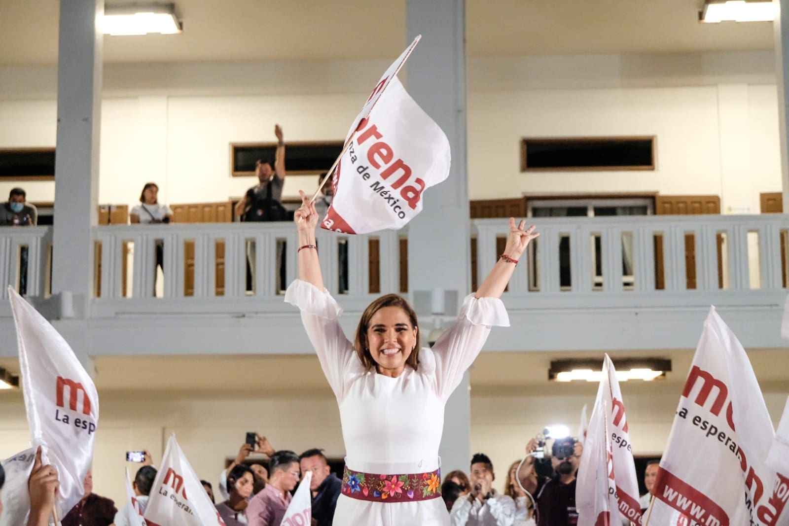 Arrasa Mara Lezama en Quintana Roo