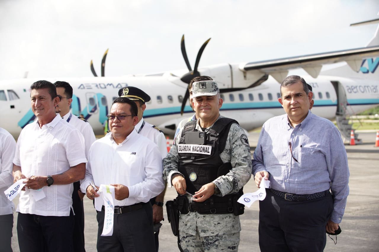 Mejora la conexión aérea del norte con el sur de Quintana Roo