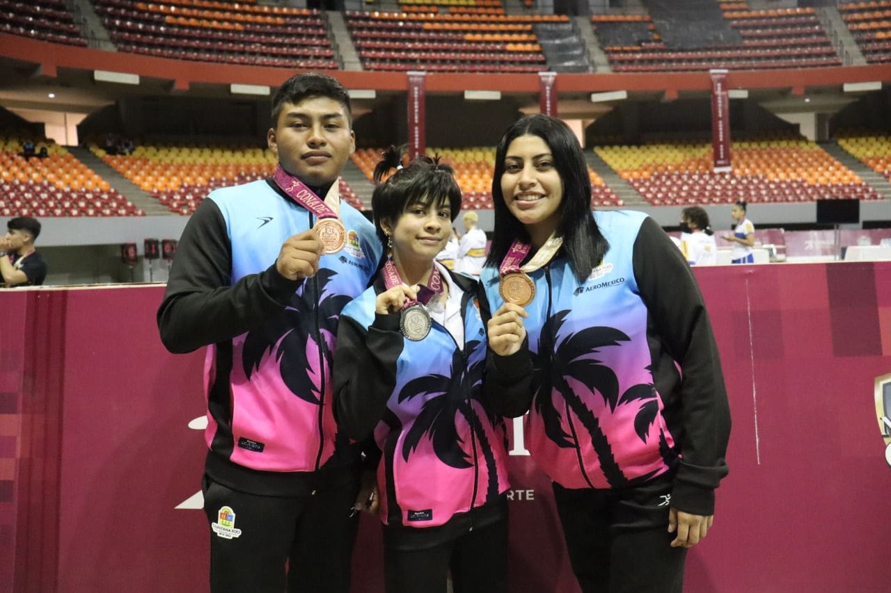 Plata y bronces para Quintana Roo en el segundo día de Judo