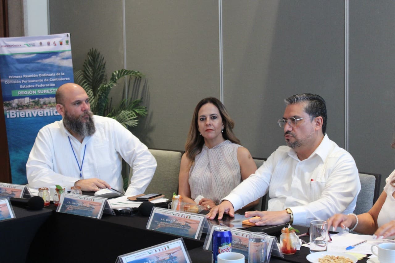 Quintana Roo es sede de la Primera Reunión Ordinaria de Contralores Región Sureste de la CPCE-F