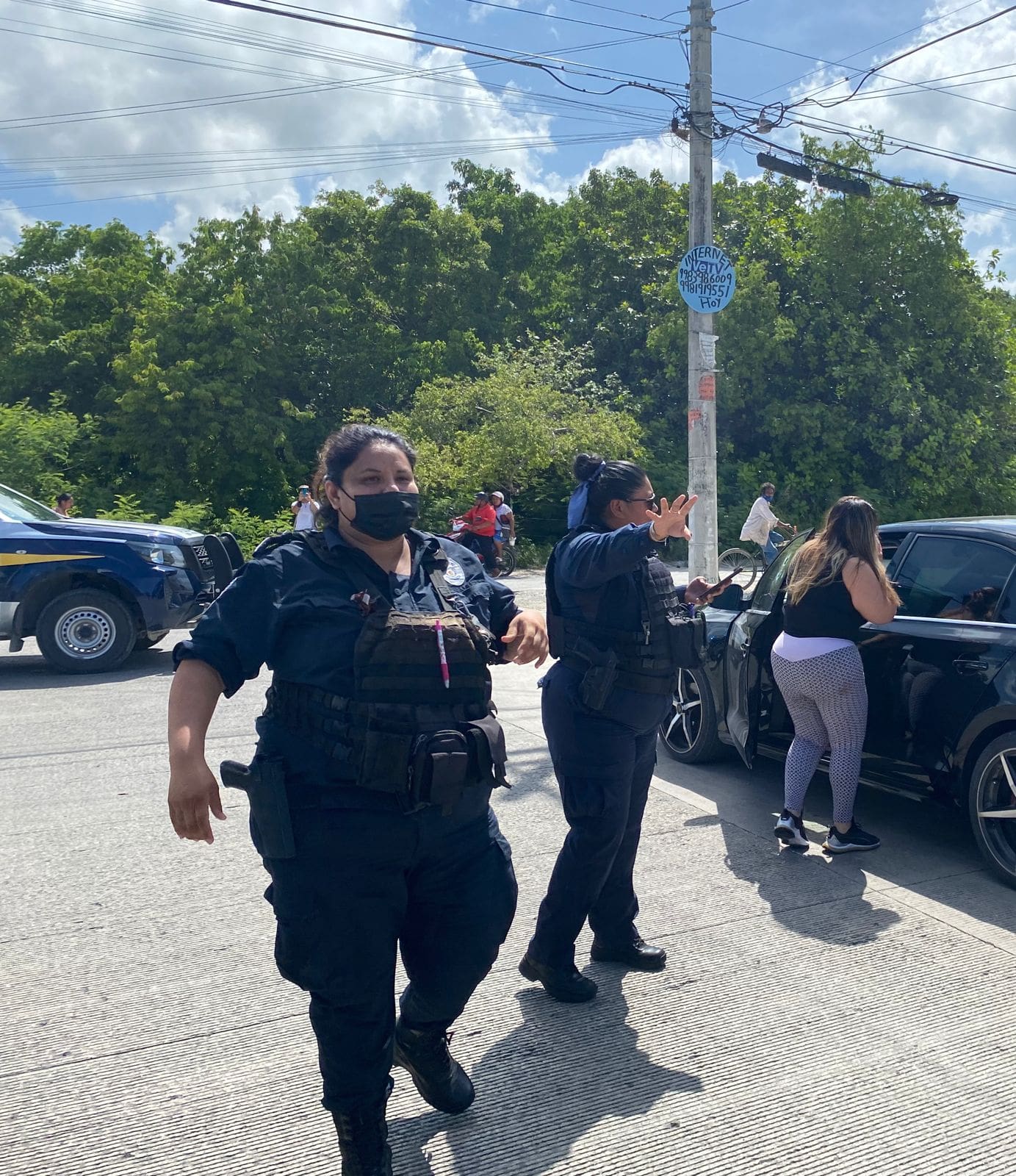 Ejecutan a hombre en las inmediaciones del fraccionamiento El Petén de Cancún