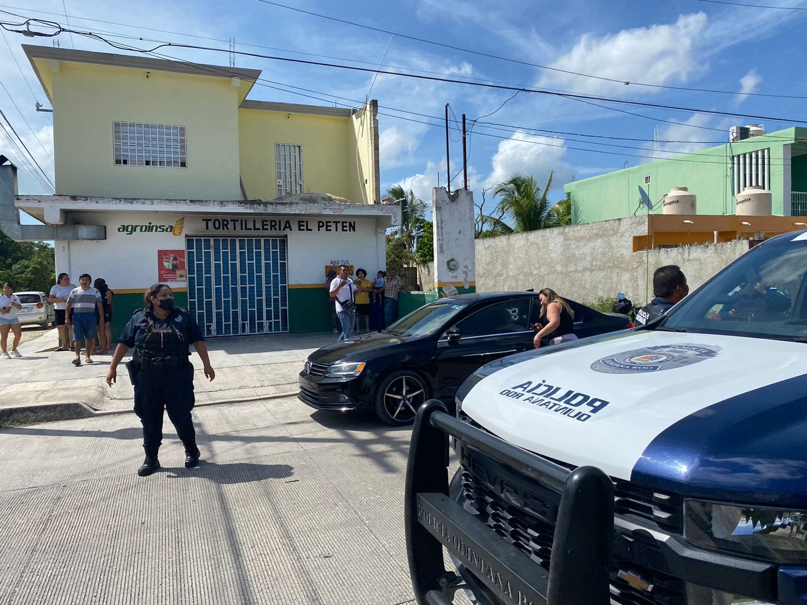 Ejecutan a hombre en las inmediaciones del fraccionamiento El Petén de Cancún
