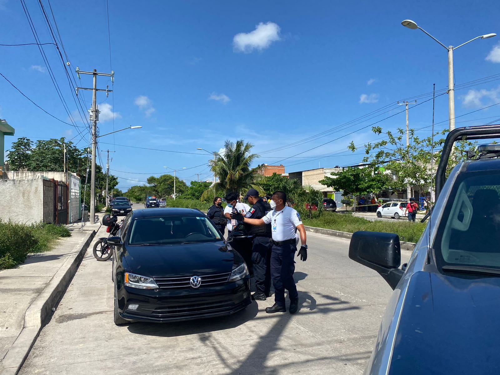 Ejecutan a hombre en las inmediaciones del fraccionamiento El Petén de Cancún