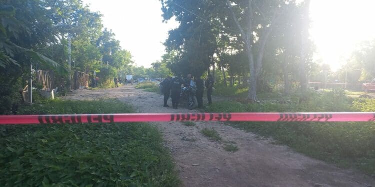 Hallan una granada de humo en la vía pública en Tulum