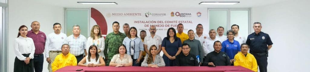 La Gobernadora del Estado instala el Comité Estatal de Manejo del Fuego 2023 para hacer frente a la temporada de incendios forestales