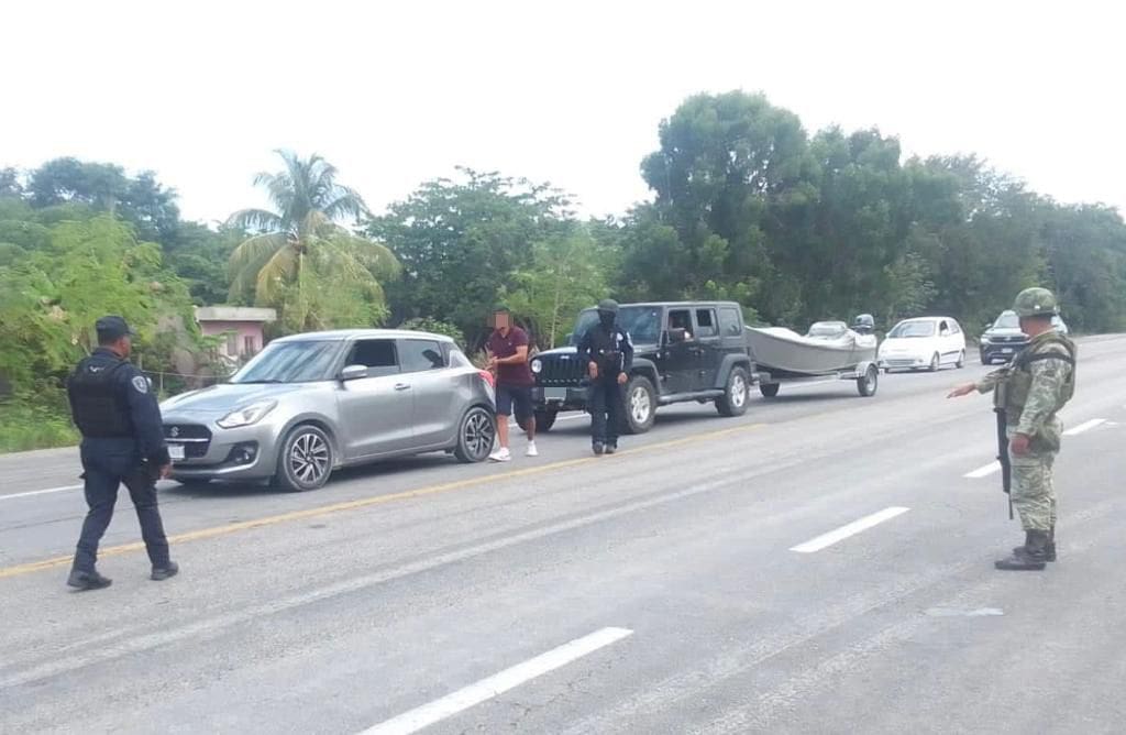 Refuerzan seguridad en Mahahual tras rescate de cuatro personas 'levantadas'