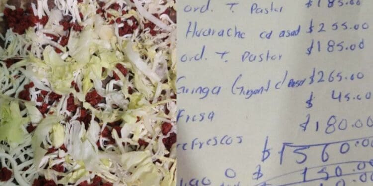 Denuncian que venden tlayudas y huaraches de 250 pesos en carnaval de Cancún