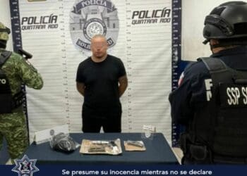 Capturan a un sujeto armado en la colonia Nicte-Ha de Playa del Carmen