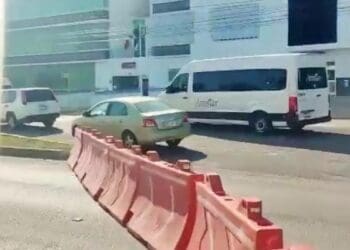 Anuncian nuevos ajustes viales por obras en el bulevar Colosio de Cancún
