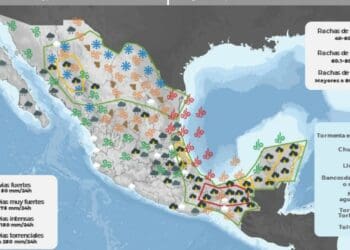 Habrá lluvias fuertes en Quintana Roo