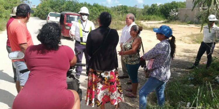 Continúan afectaciones en Chiquilá por instalación de línea submarina hacia Holbox
