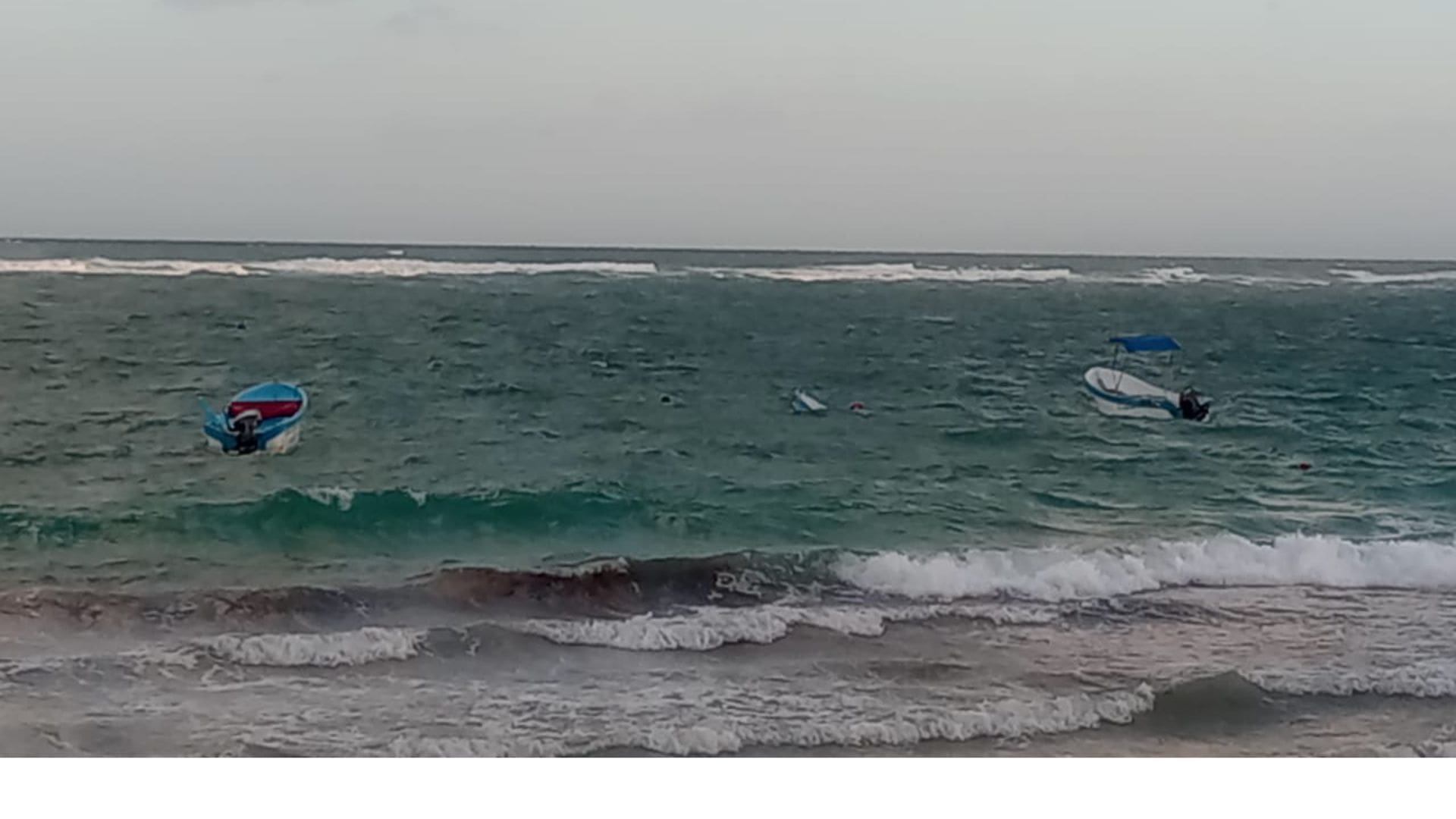 Se hunde lancha en Tulum por obstrucciones de la Guardia Nacional