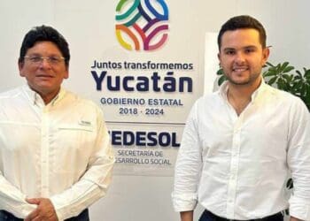 Se reúne Pablo Bustamante con el secretario de Desarrollo Social de Yucatán