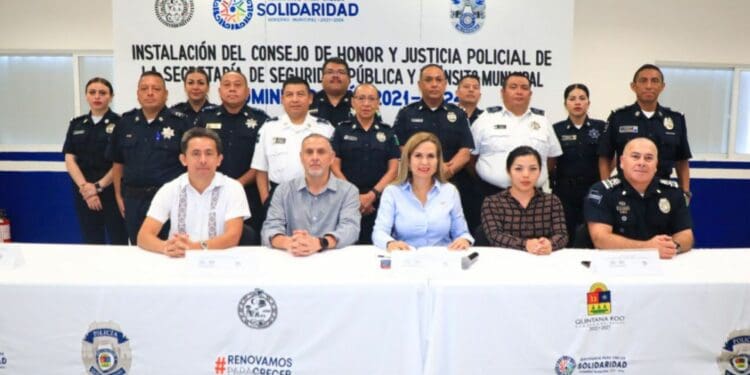 Solidaridad avanza en renovación y dignificación de la policía municipal