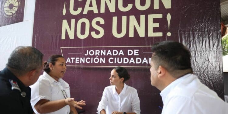 Resalta Ana Paty Peralta a primeros pobladores de “Cancún nos Une”