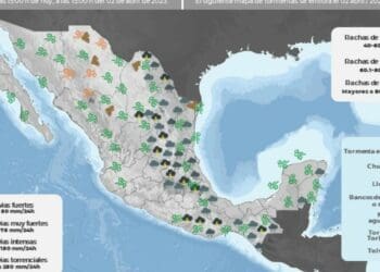 Lluvias aisladas en Quintana Roo