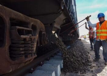 Traslado de balasto sigue tanto en Puerto Morelos como en Progreso, no hay suspensión: Sedetus
