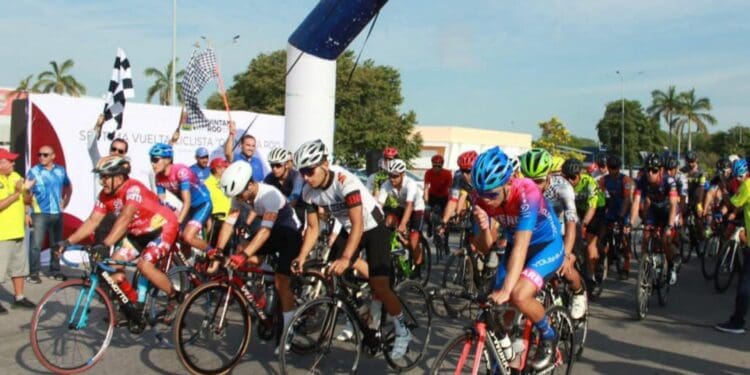 Inició la 7ª Vuelta Ciclista Quintana Roo 2023