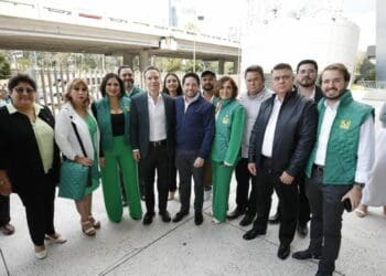Renán Sánchez, líder estatal de PVEM en QROO, presente en la Convención Nacional “Repensando el futuro en verde”