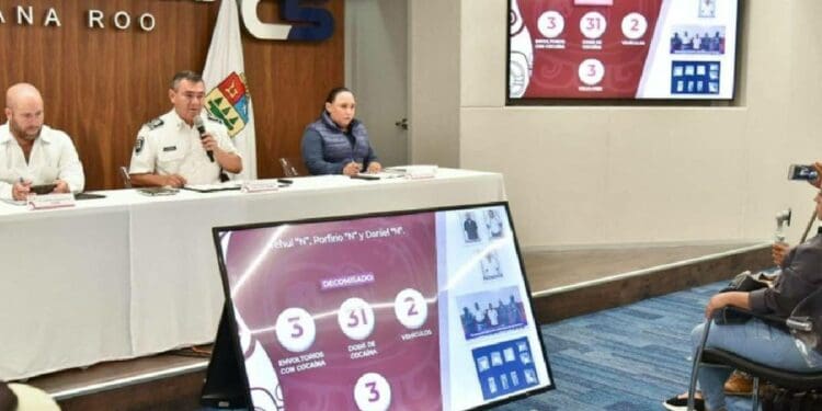 Detenciones más importantes de la última semana ocurrieron en Tulum: Seguridad Ciudadana