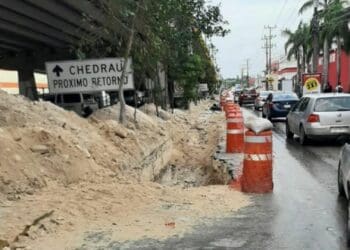 Tras romper las calles de Playa del Carmen para introducir el gasoducto, SIMSA "adoptará" parques públicos