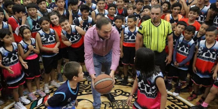 Histórica inauguración del II Torneo de la Liga Municipal Infantil y Juvenil de Baloncesto