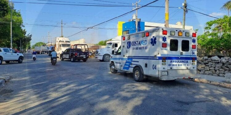 Matan a balazos a vigilante de una empresa de materiales de construcción, en Playa del Carmen