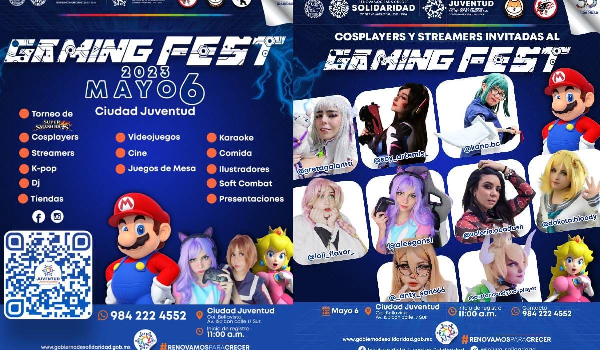 Todo listo para el “Gaming Fest”