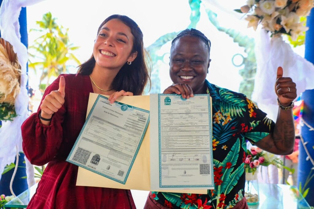 Realizan Boda Colectiva de matrimonios igualitarios 2023