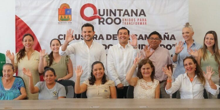 Encabeza Pablo Bustamante clausura de la campaña ‘Reciclando y Ayudando’, en Cancún