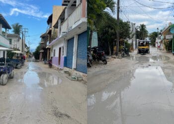 Denuncian que continúan apagones en la Isla de Holbox, pese a instalación de línea submarina 