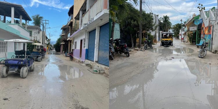 Denuncian que continúan apagones en la Isla de Holbox, pese a instalación de línea submarina 
