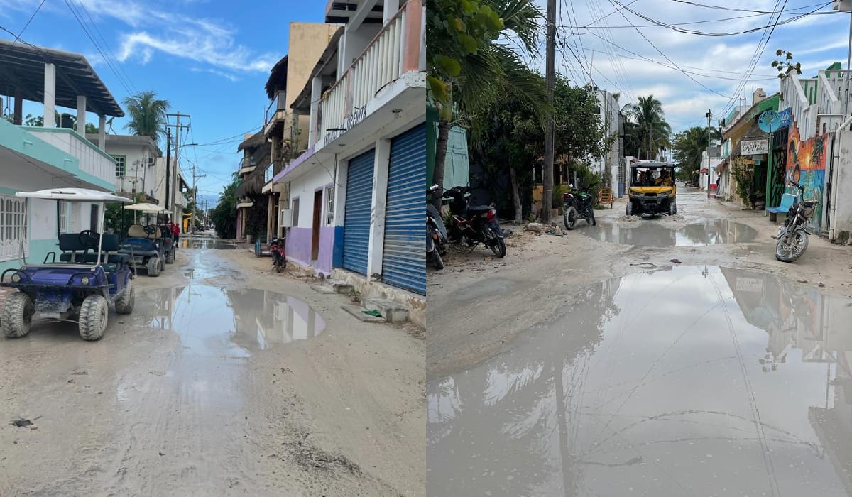Denuncian que continúan apagones en la Isla de Holbox, pese a instalación de línea submarina 