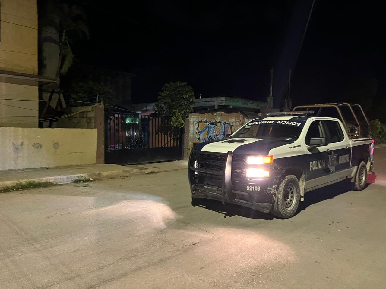 Hombre es herido de bala en Tulum