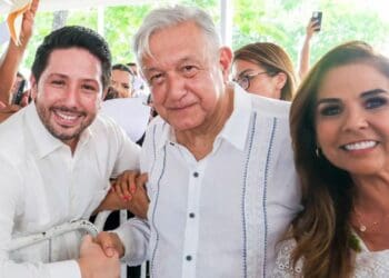 Con el trabajo en equipo del presidente Andrés Manuel y la gobernadora Mara Lezama, seguiremos haciendo historia: Renán Sánchez Tajonar