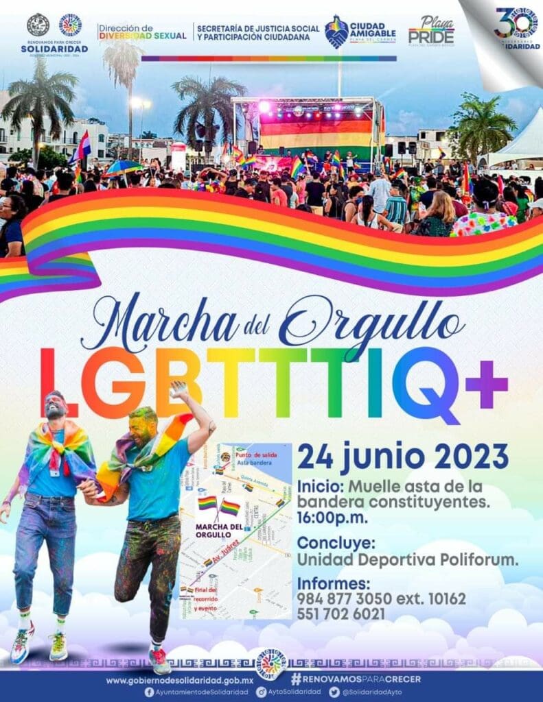Invitan a marcha del orgullo LGBTTTIQ+