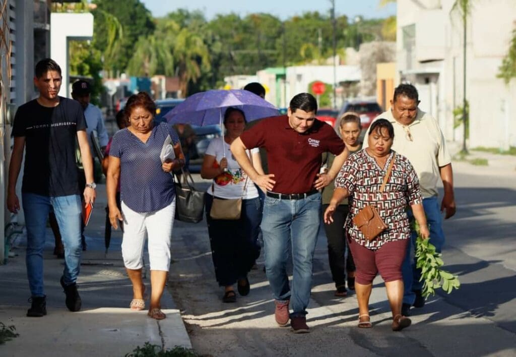 Omar Rodríguez sigue apoyando a la ciudadanía