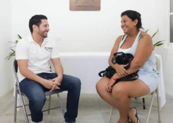 Se mantiene Renán Sánchez fiel a su compromiso de escuchar y atender las necesidades de los cozumeleños