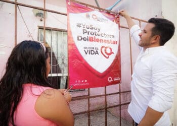 Visita Pablo Bustamante a Protectoras del Bienestar en Villas Otoch Paraíso