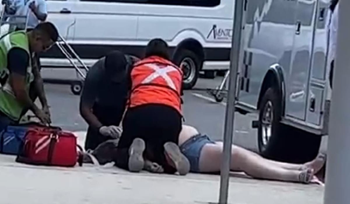 Asegura FGE que muerte de turista en el Aeropuerto de Cancún fue por causas naturales 