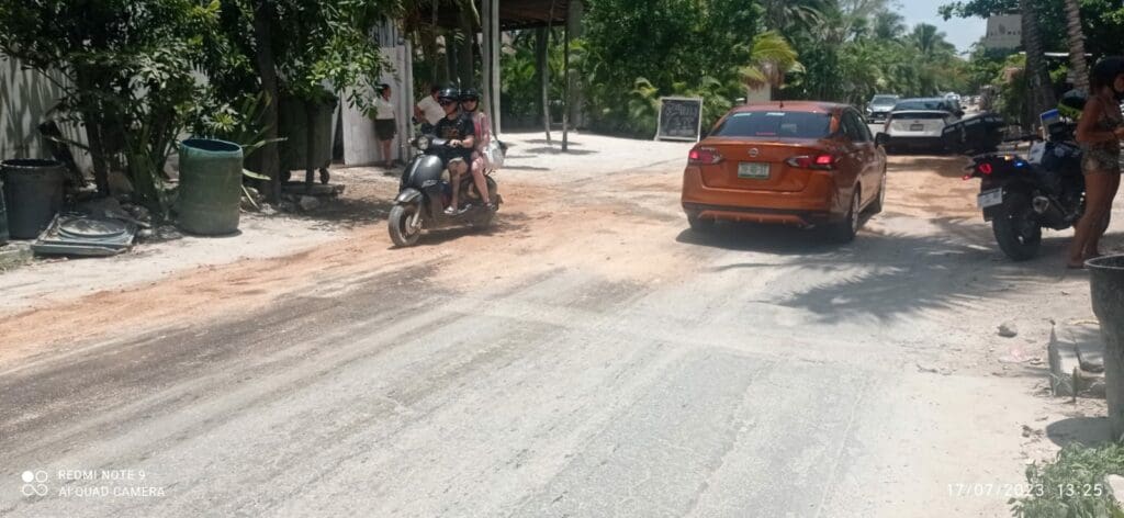 Derrame de diésel en la zona costera de Tulum 