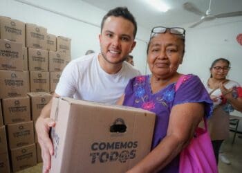Da ‘Mujer es Vida’ seguridad alimentaria a familias cancunenses y quintanarroenses: Pablo Bustamante