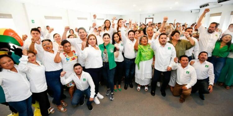 Unidad y trabajo para poner en alto y dar resultados rumbo al 2024, pide Renán Sánchez a la nueva directiva del PVEM en Isla Mujeres
