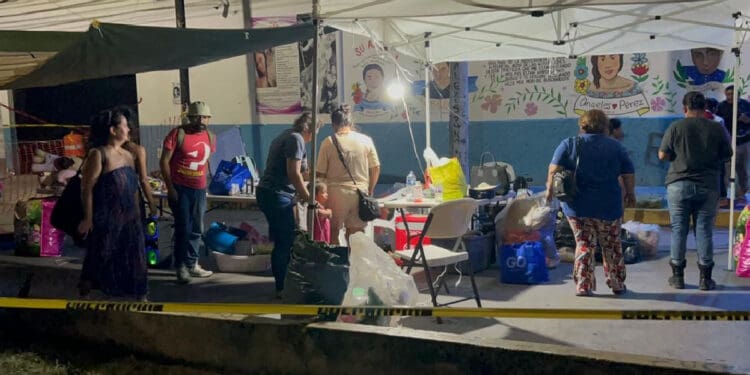 Retiran "Madres Buscadoras" campamento de protesta afuera de la Fiscalía General del Estado de Quintana Roo