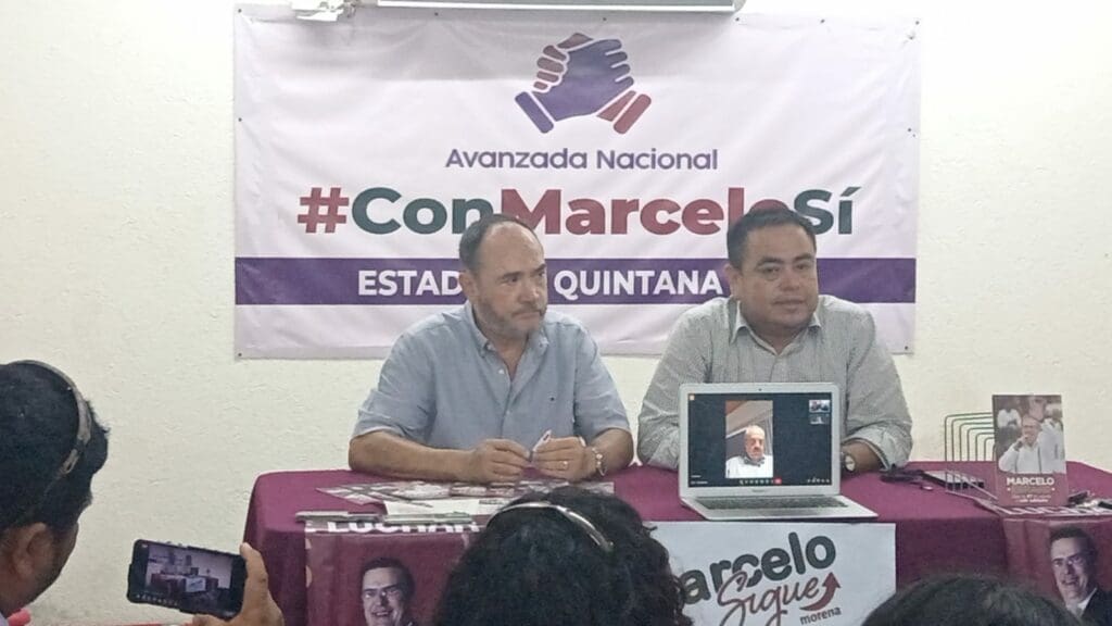 Simpatizantes de Marcelo Ebrard preparan terreno en Quintana Roo para visita de su “corcholata”