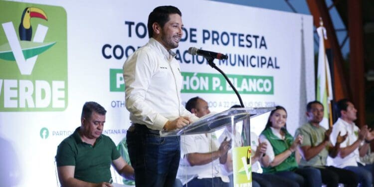 Unidad y organización hicieron del Verde la segunda fuerza política en Quintana Roo: Renán Sánchez
